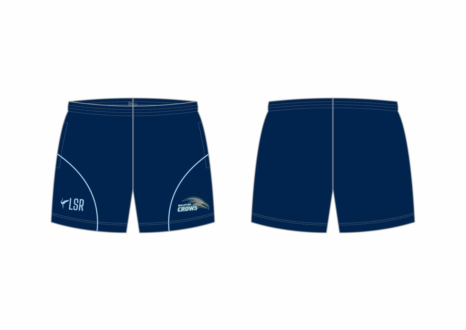 WILLETTON CROWS CRICKET CLUB -  SHORTS