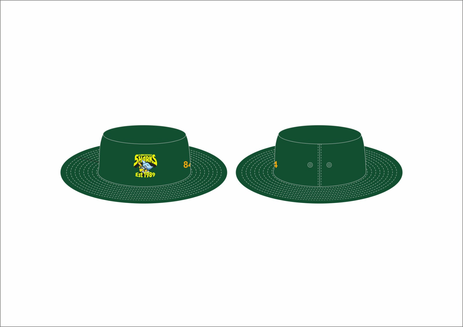 Scarborough Sharks Cricket Club - Brim Hats