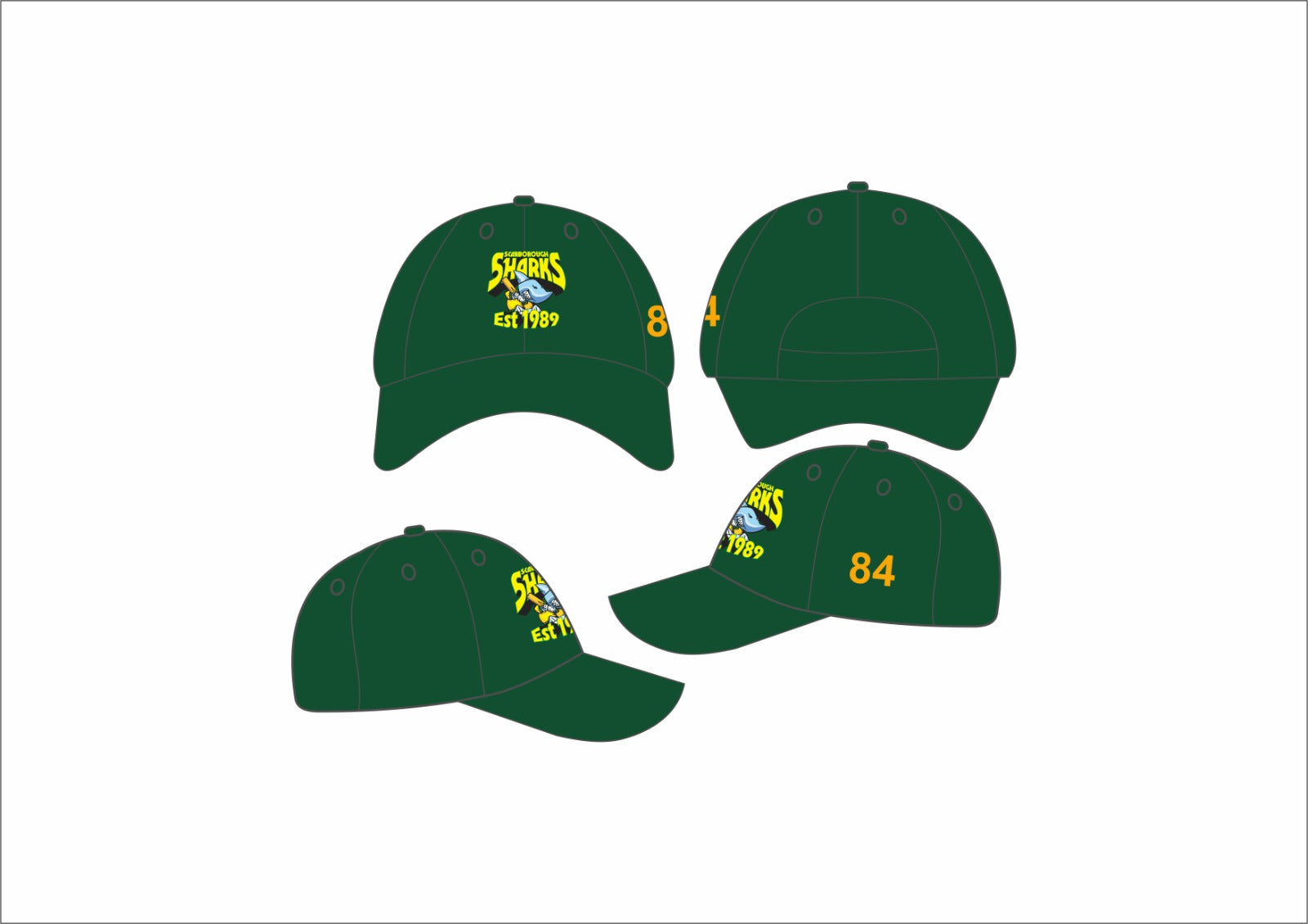 Scarborough Sharks Cricket Club - Caps