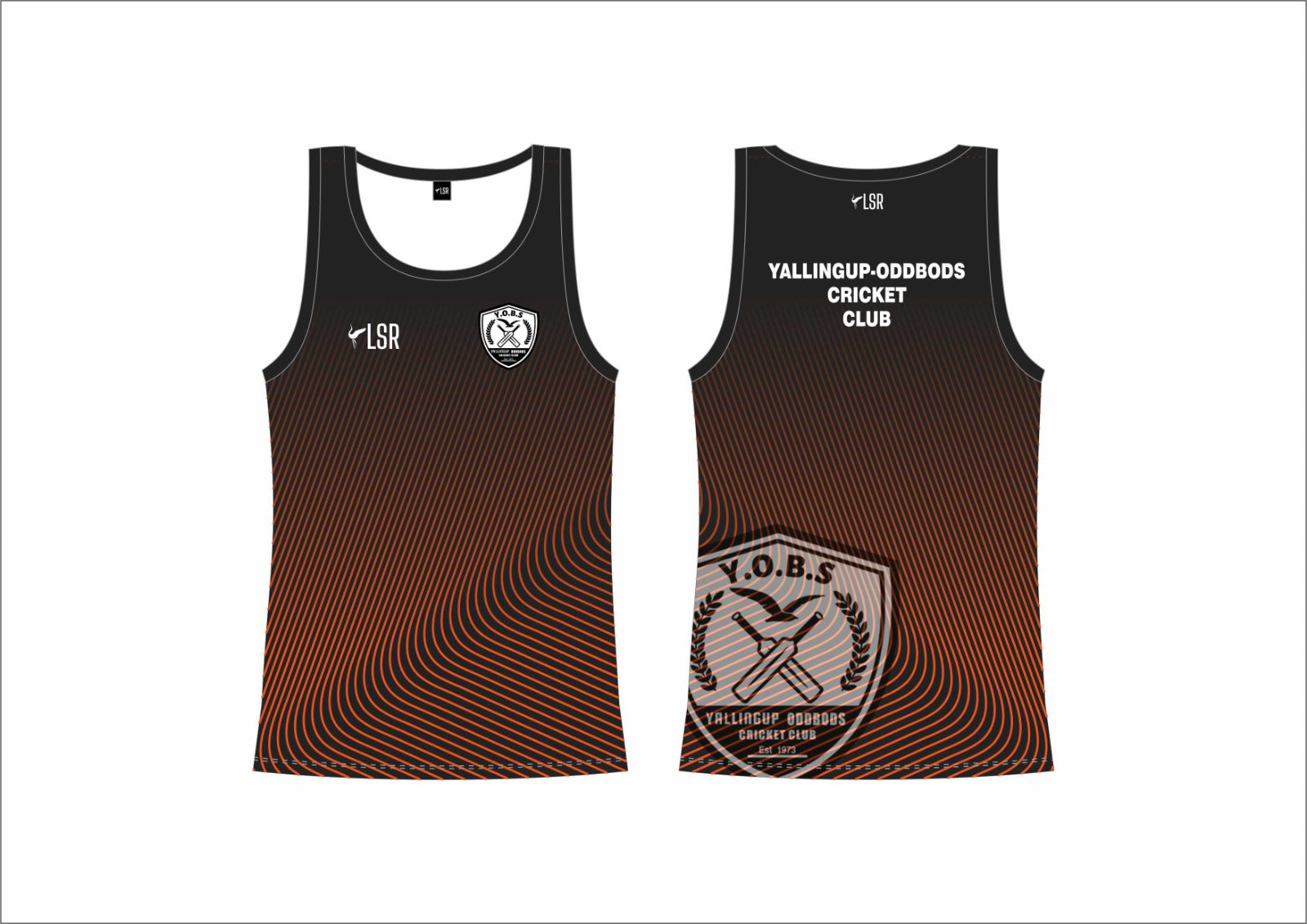 YALLINGUP ODDBODS CRICKET CLUB - SINGLET