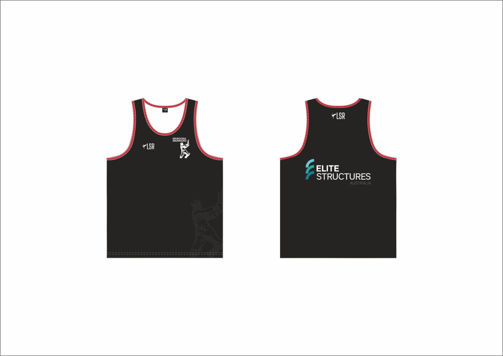 Waroona Warriors Cricket Club- Training Singlets