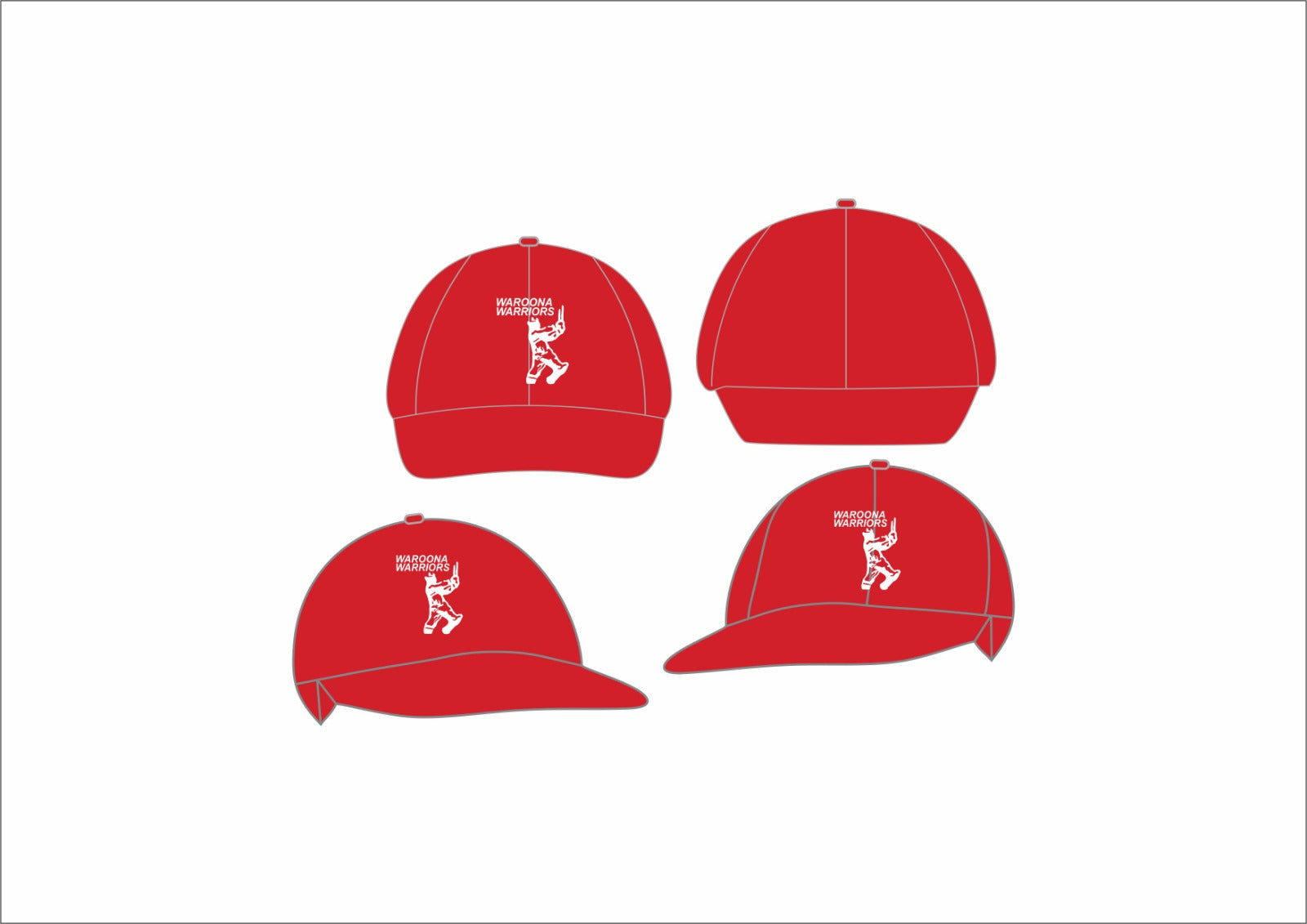 Waroona Warriors Cricket Club - Baggy Caps