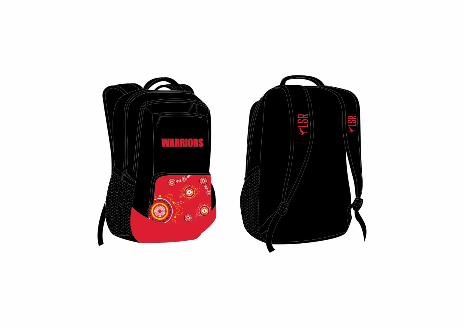 Warriors Basketball & Football Club - Backpacks