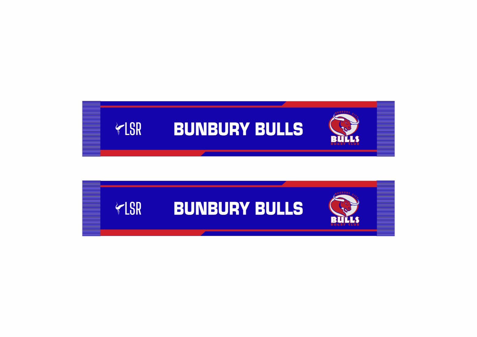 Bunbury Bulls Rugby Club- Scarfs