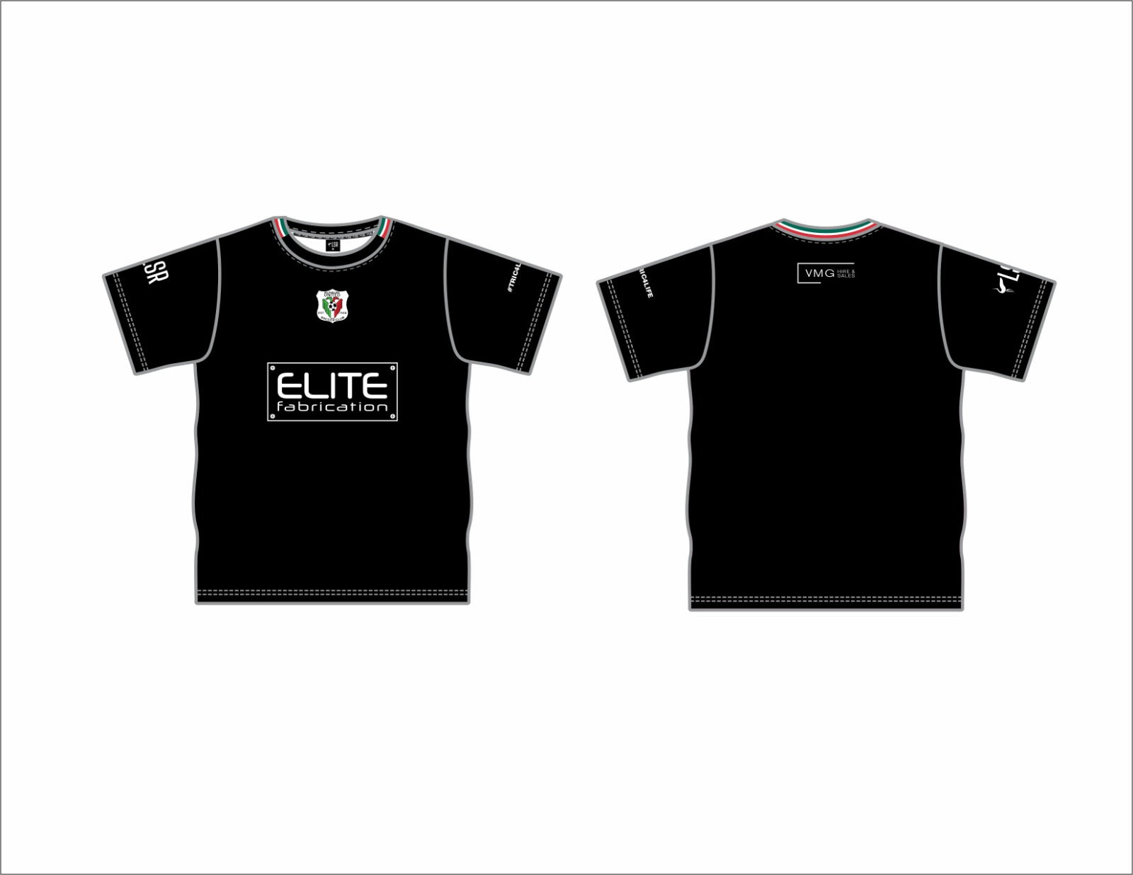 Bunbury United Soccer Club - Training Shirt Short Sleeve