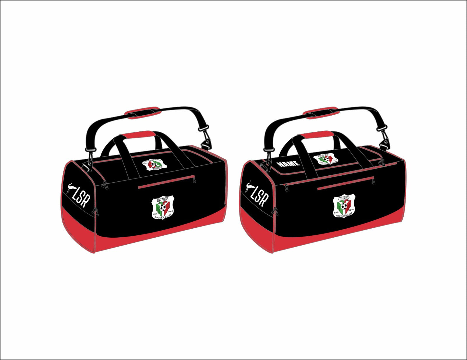 Bunbury United Soccer Club - Hold All Bags