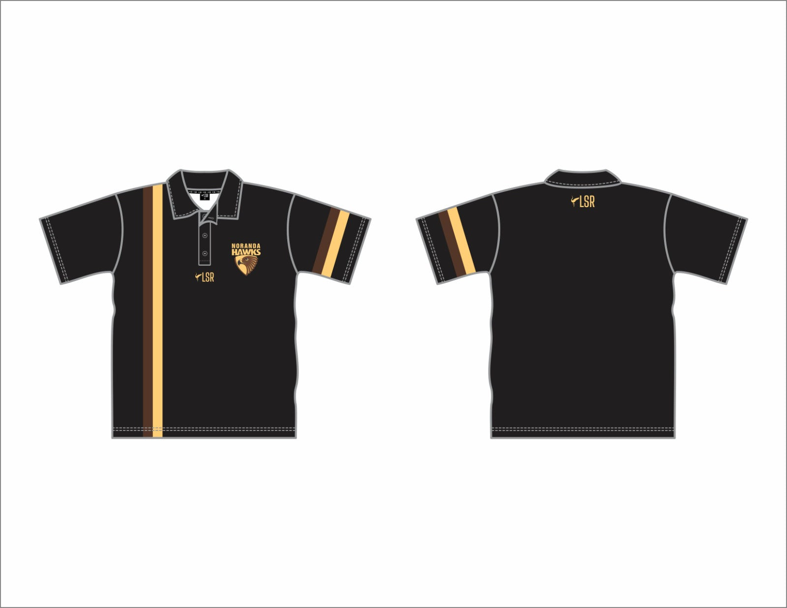 Noranda Hawks Football Club - Polo Shirts
