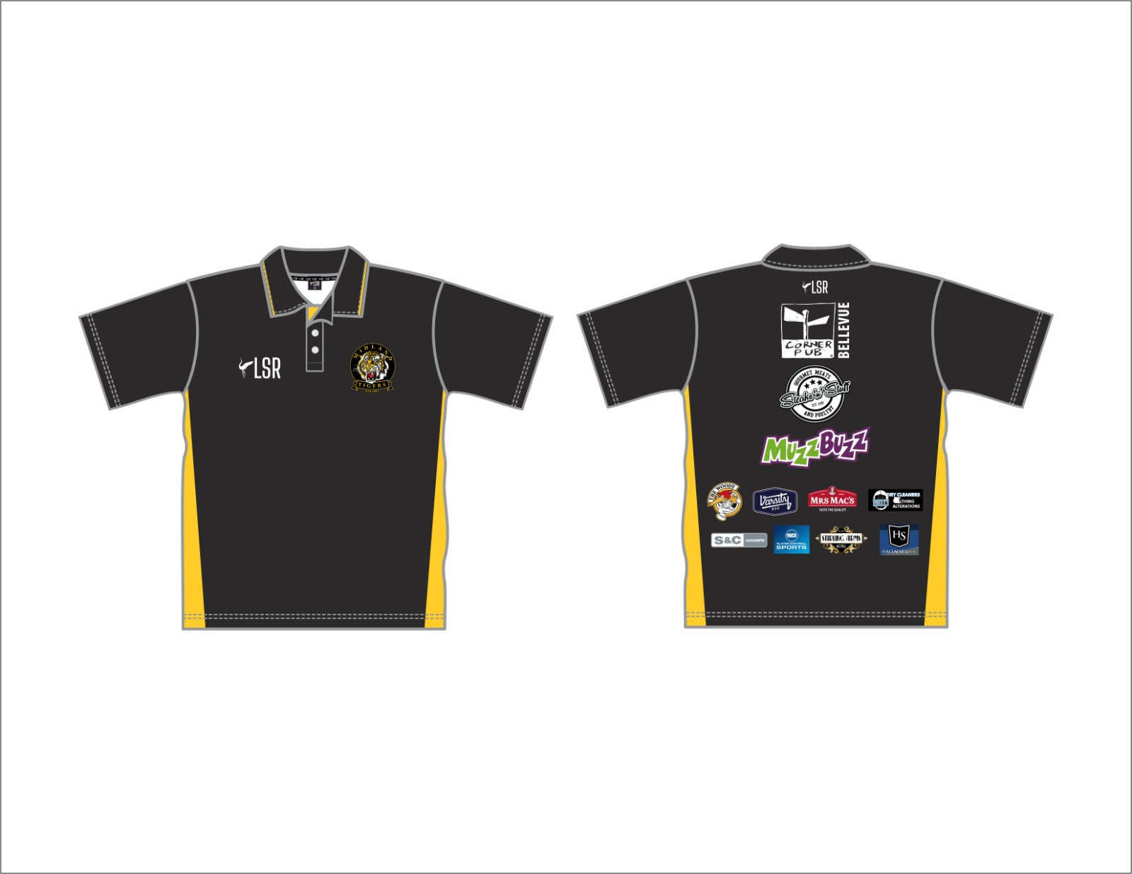 Midland Tigers Football Club - Club Polo Shirts