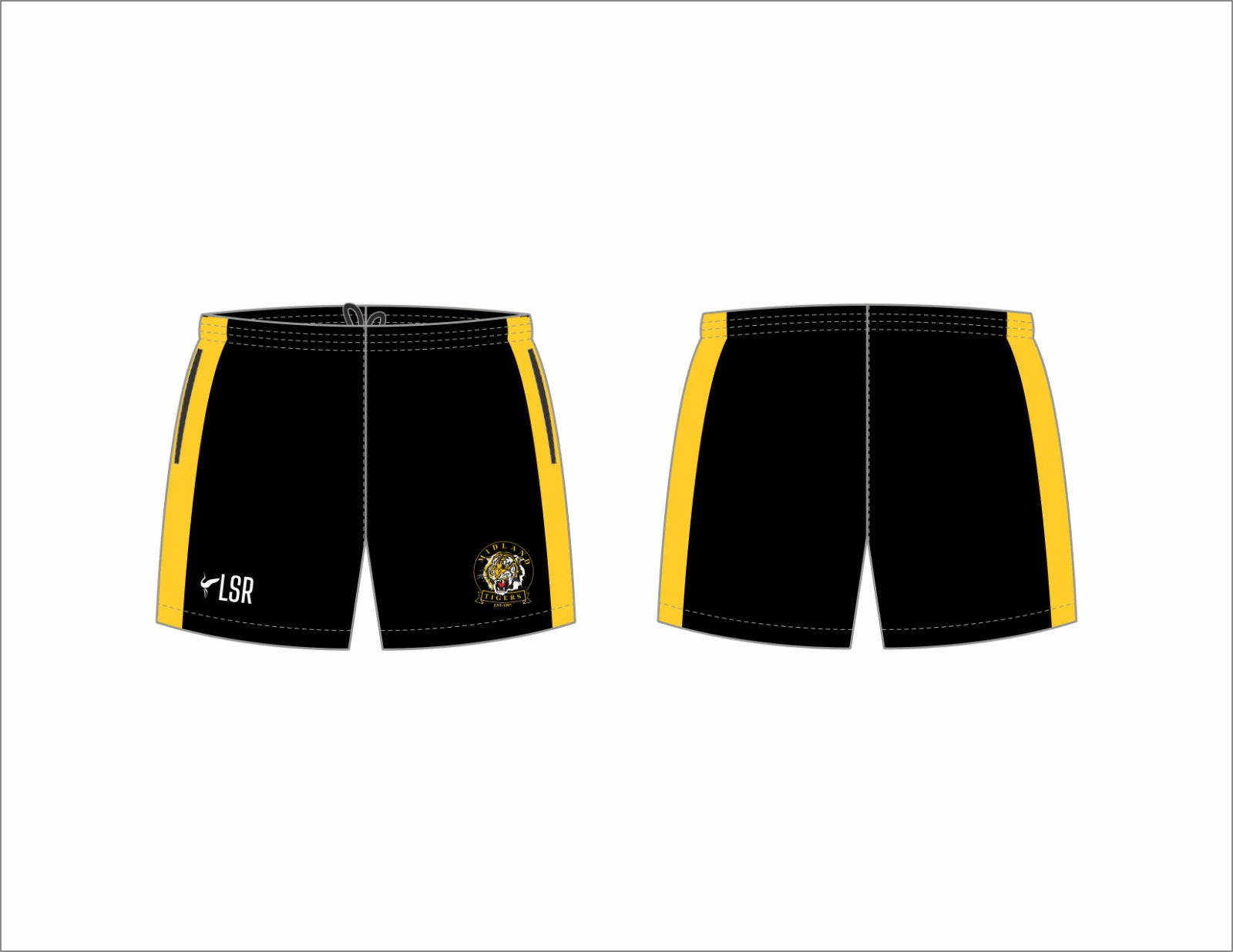 Midland Tigers Football Club - Training Shorts