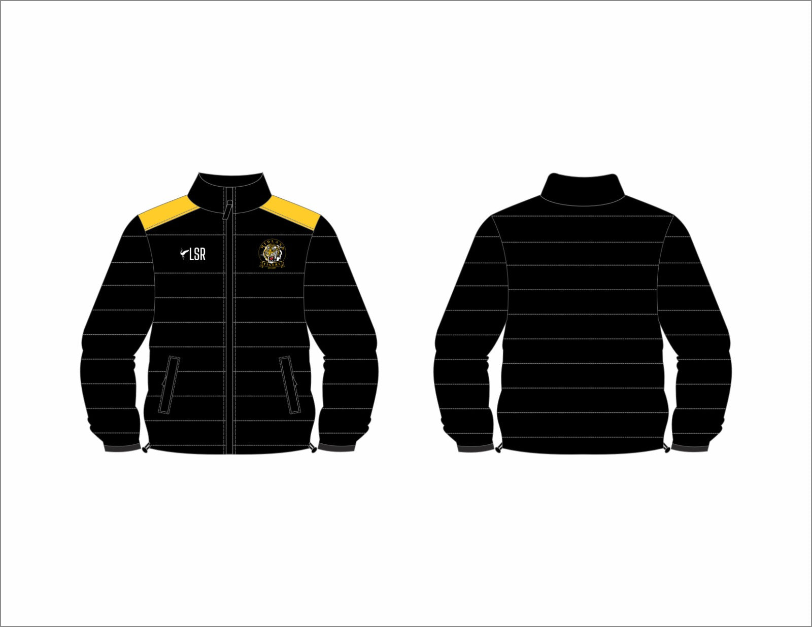 Midland Tigers Football Club - Puffer Jacket
