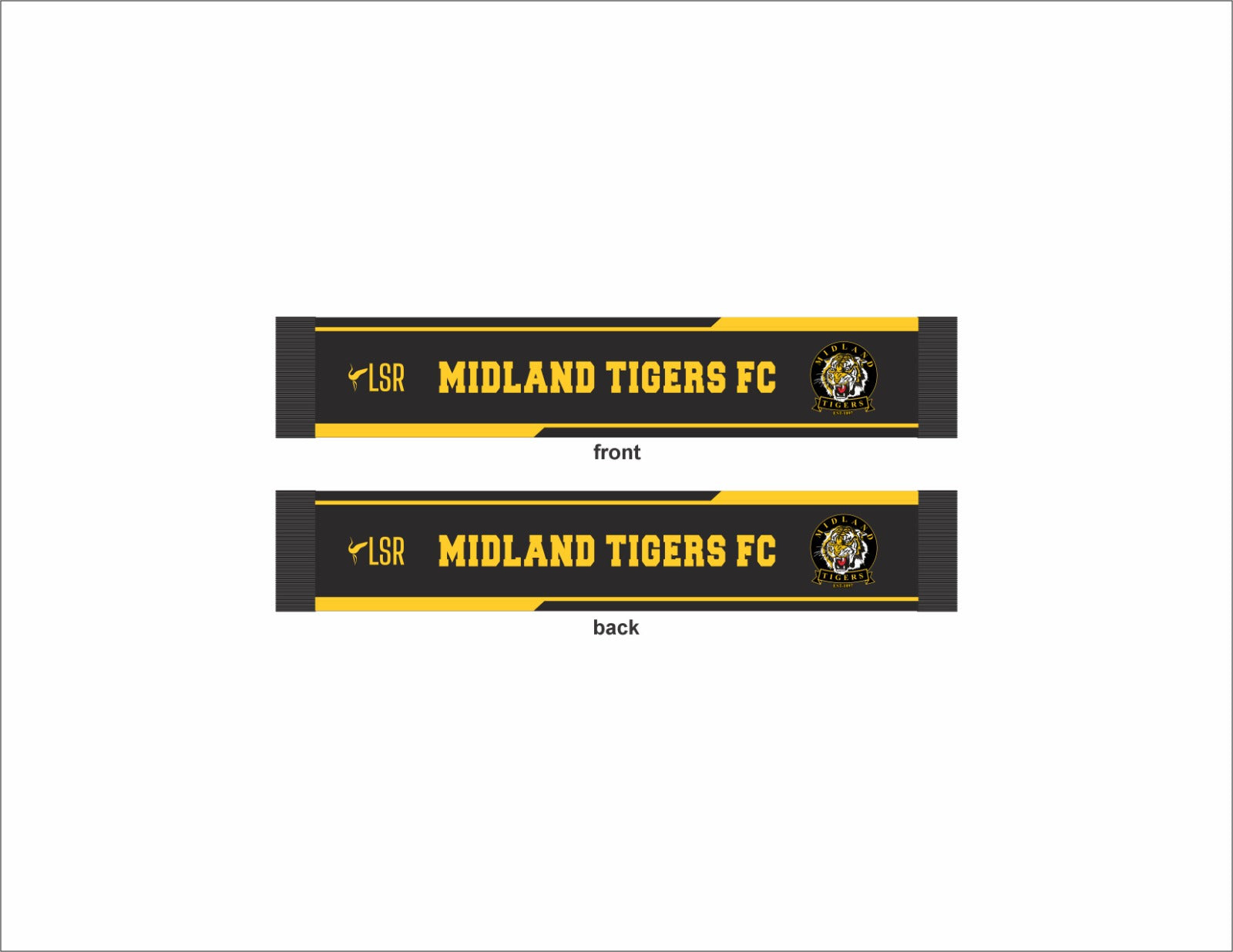 Midland Tigers Football Club - Scarfs