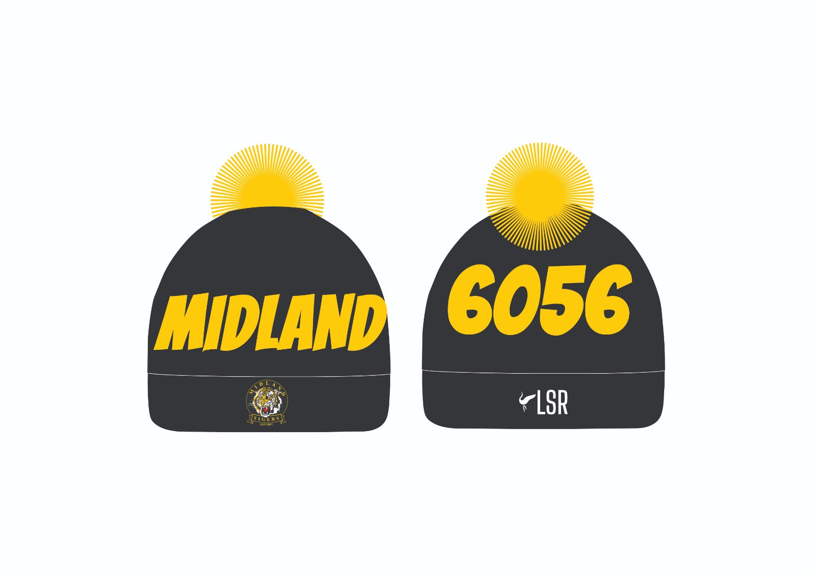 Midland Tigers Football Club - Beanies