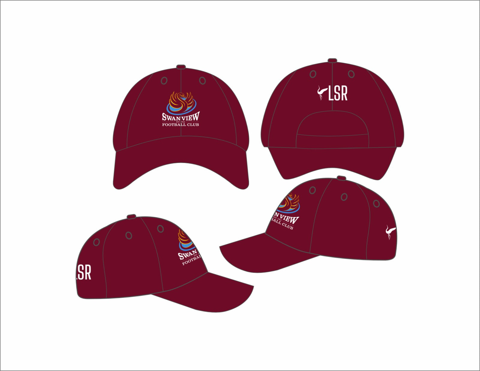 Swan View Football Club - Polo Caps