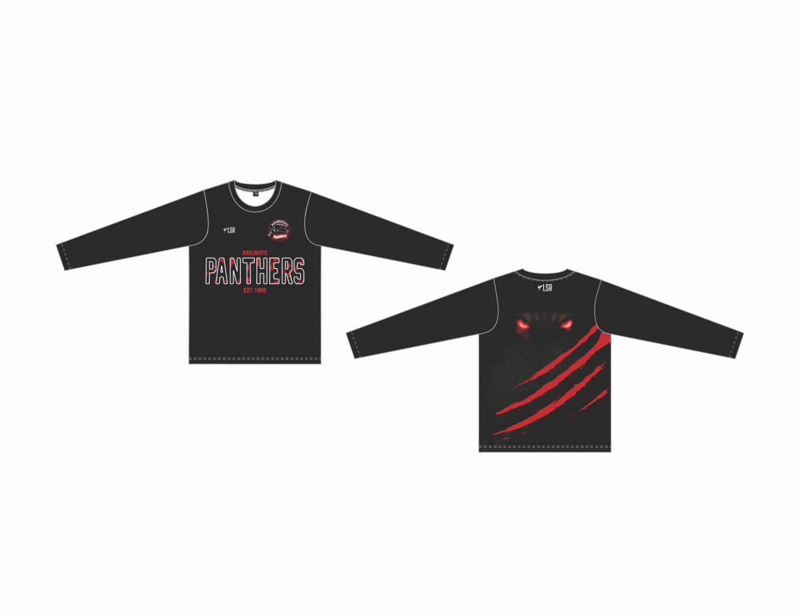 Railway Panthers Football Club - Training Shirt Long Sleeve