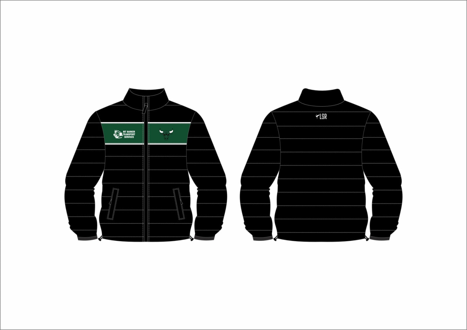 Mount Barker Bulls Football Club - Puffer Jackets