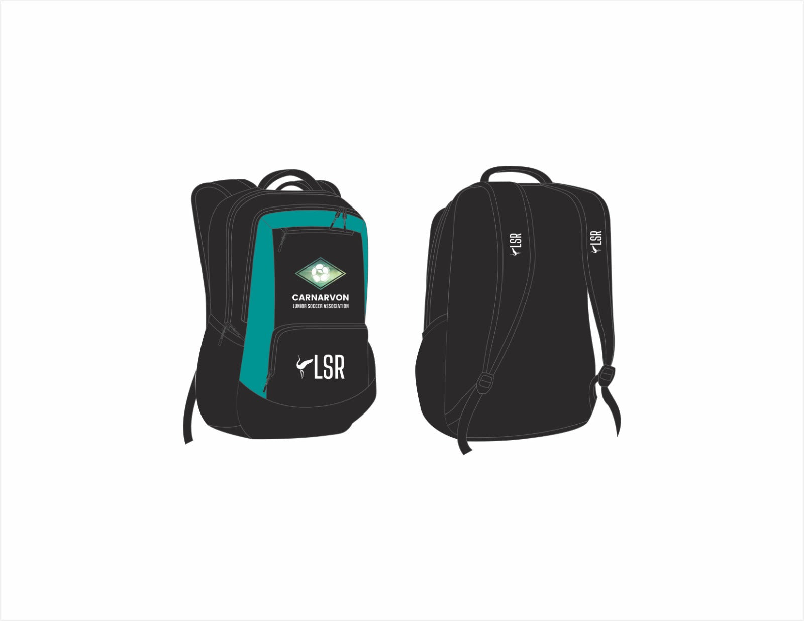 CARNARVON JUNIOR SOCCER ASSOCIATION - BACKPACKS