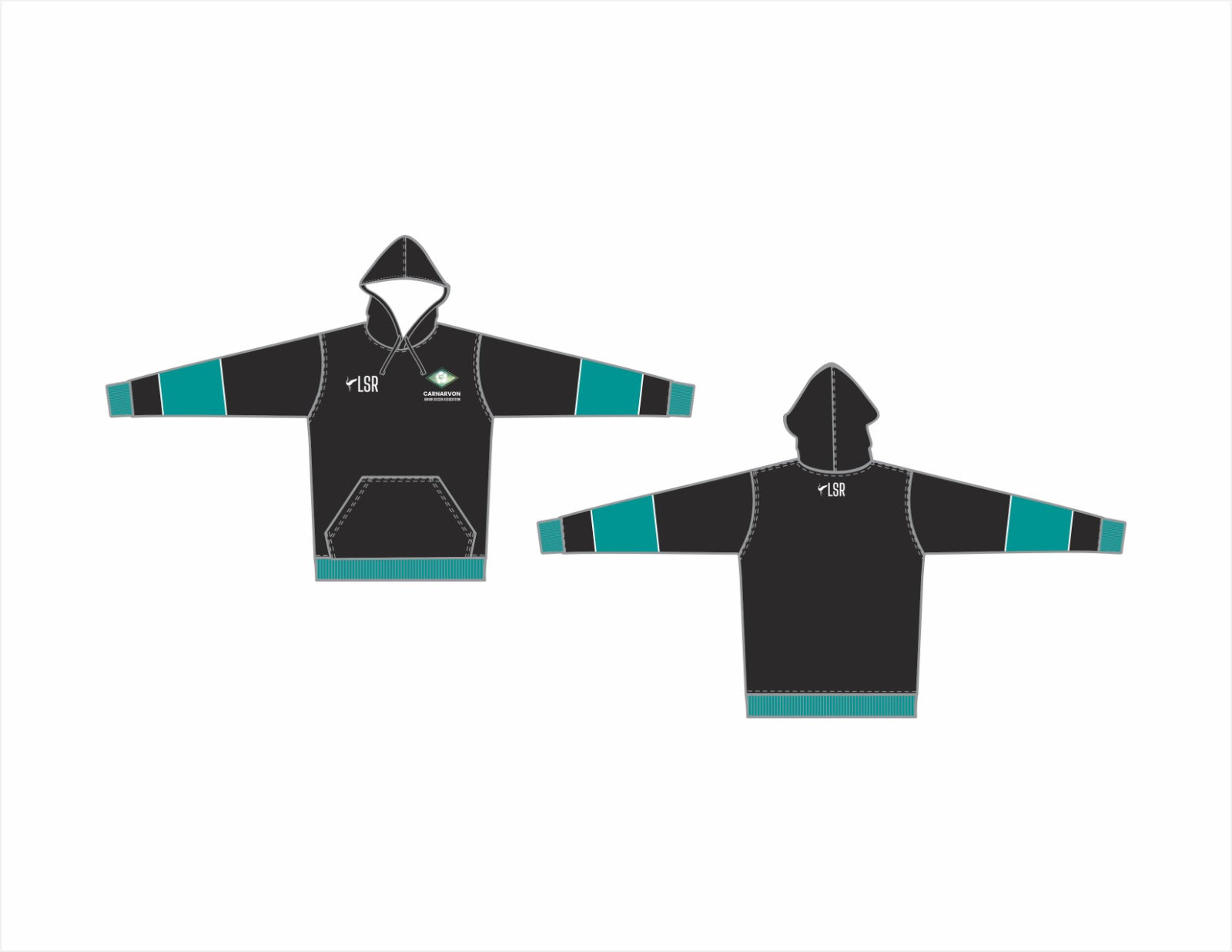 CARNARVON JUNIOR SOCCER ASSOCIATION - HOODIE