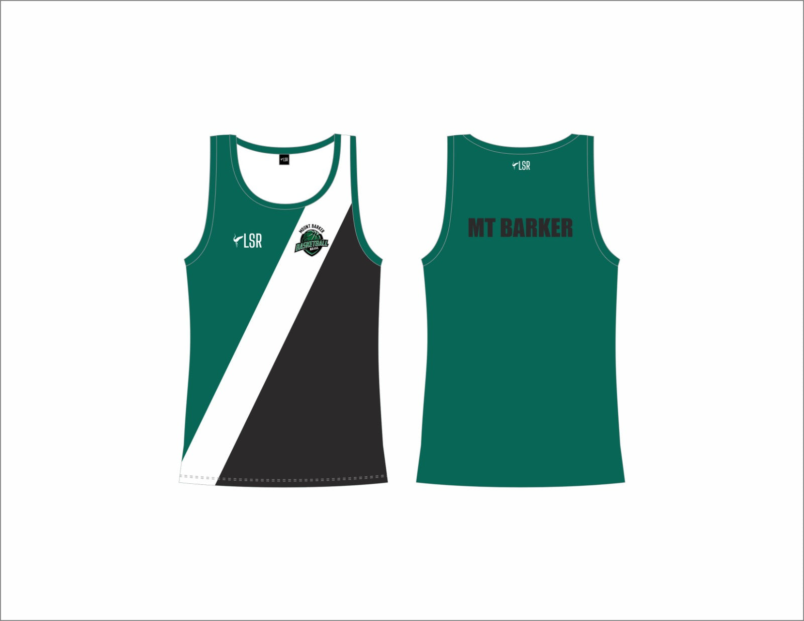 Mount Barker Amateur Basketball Association - Training Singlet