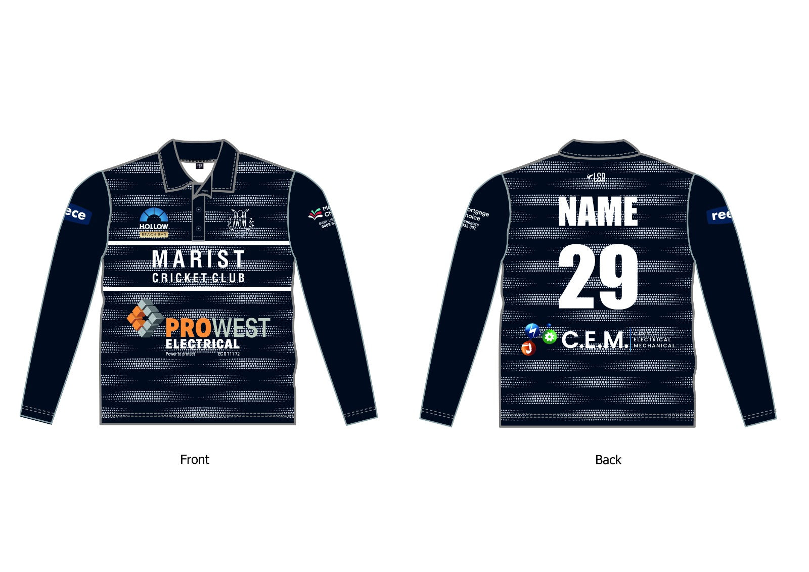 Marist CC - Playing Shirt Long Sleeve
