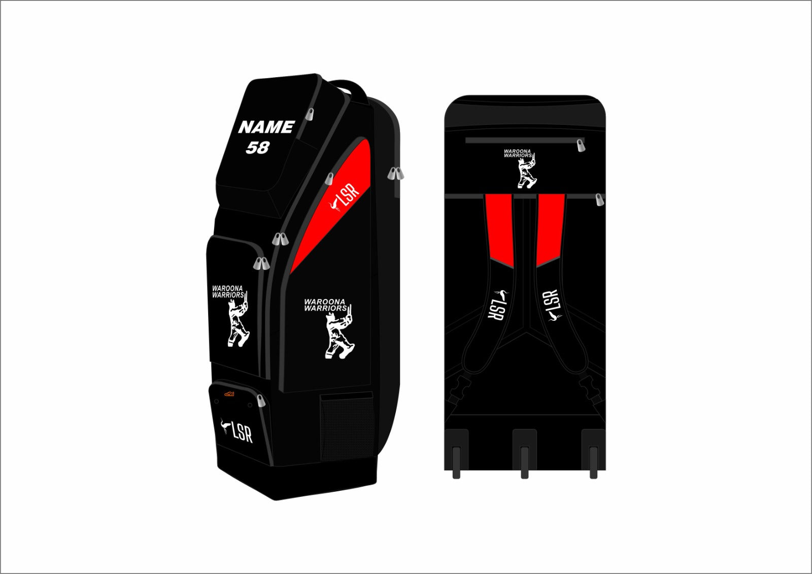 Waroona Warriors Cricket Club - Duffle Kit Bag