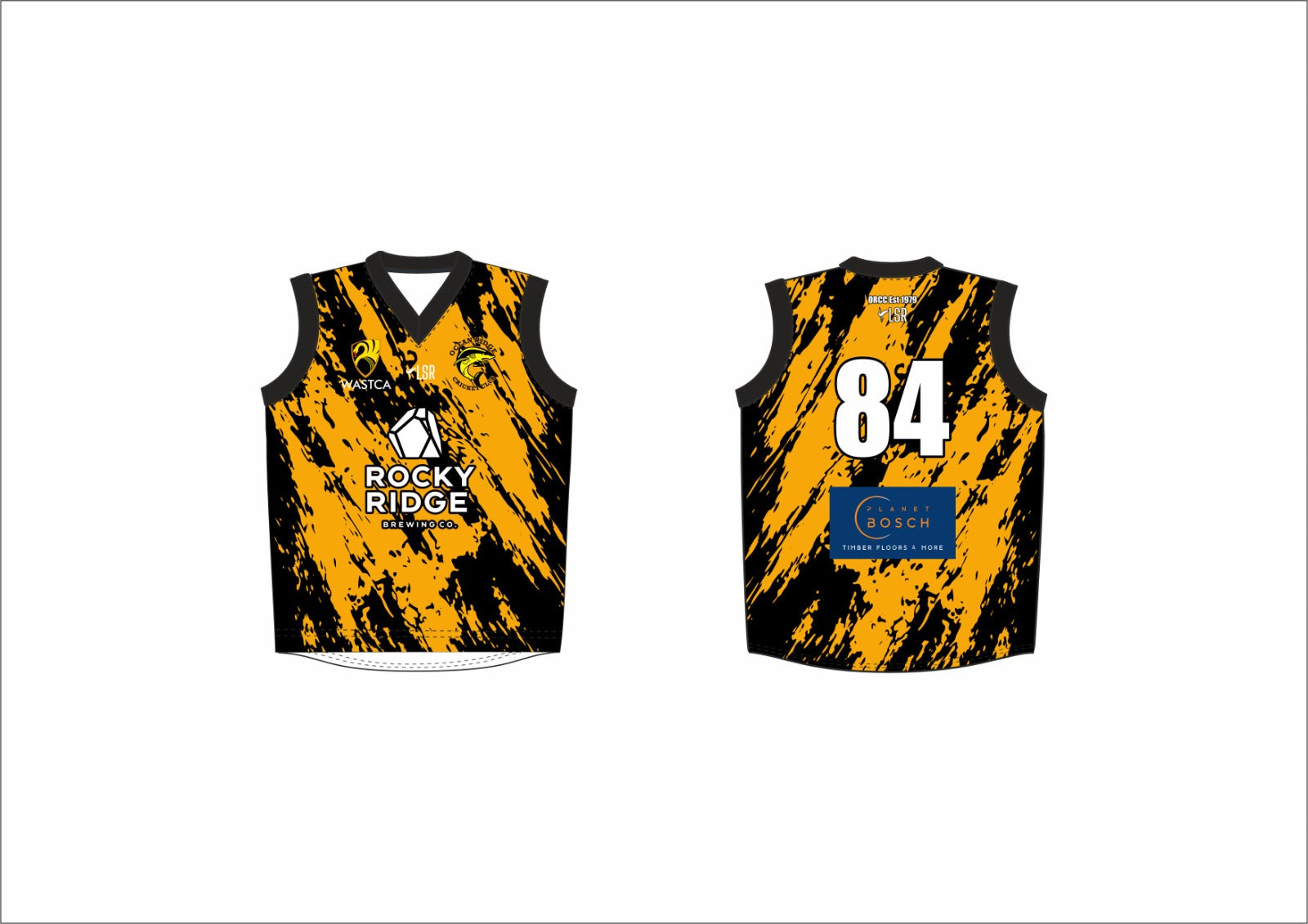 OCEAN RIDGE CRICKET CLUB - CRICKET SLEEVELESS JUMPER