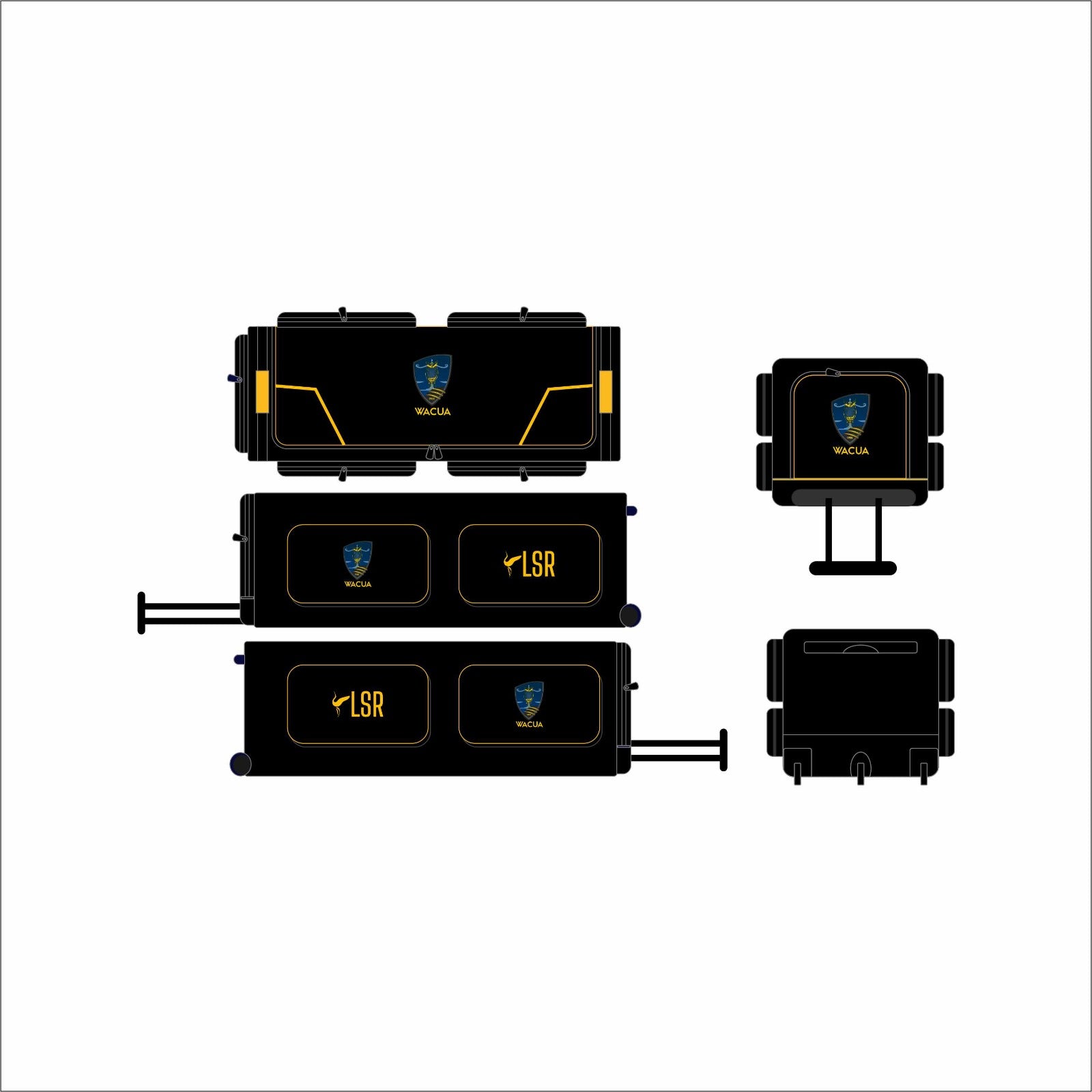 WACUA - Small Trolley Bag