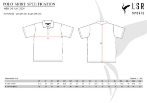 Scarborough Sharks Cricket Club - Playing Polo Shirt Short Sleeve