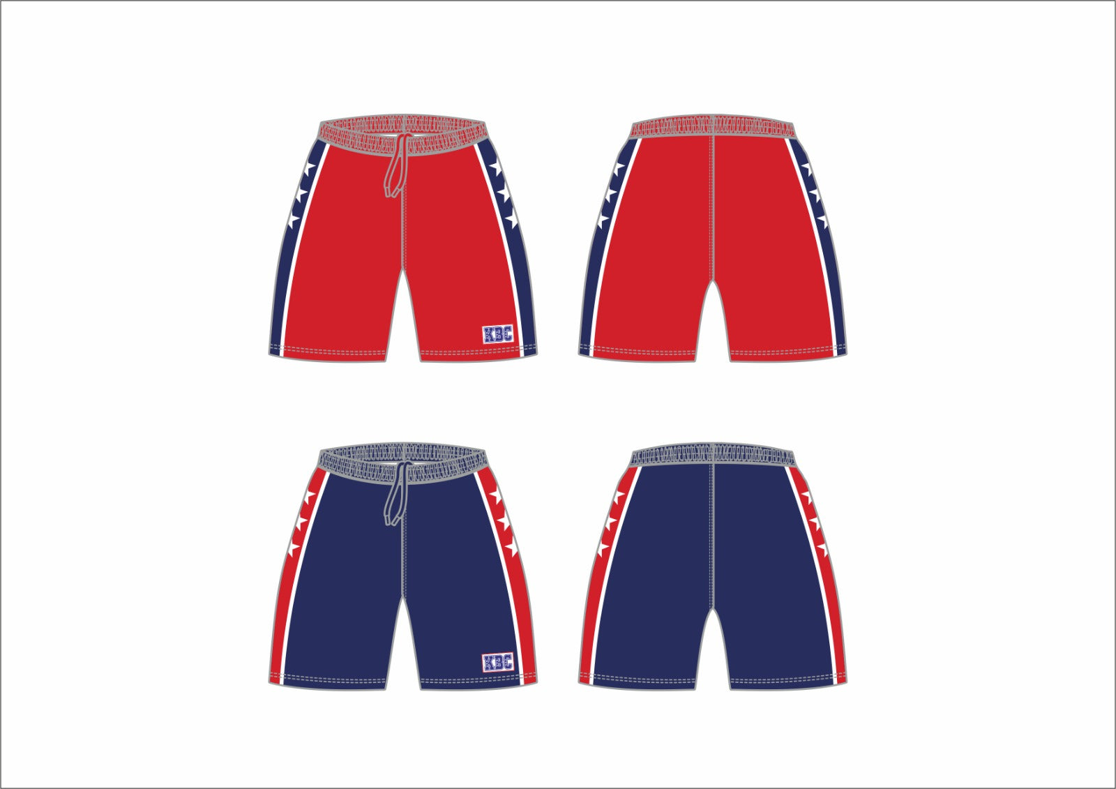 Kangas Basketball Club- Reversible Shorts