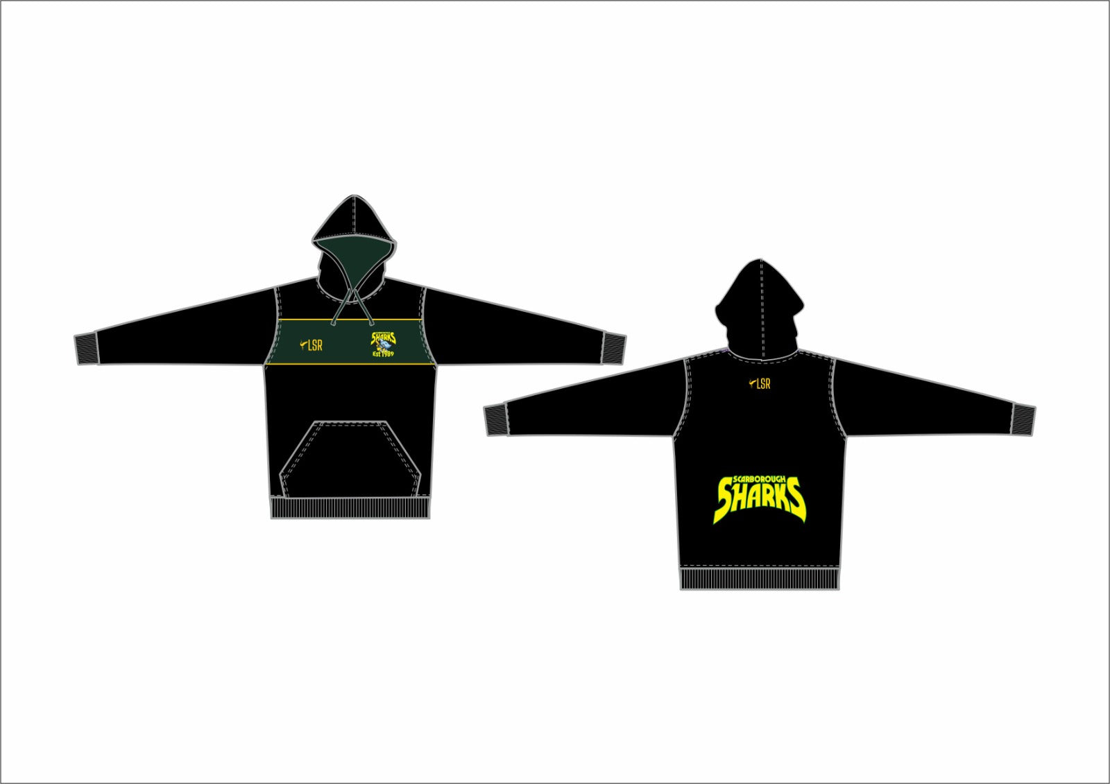 Scarborough Sharks Cricket Club - Hoodie