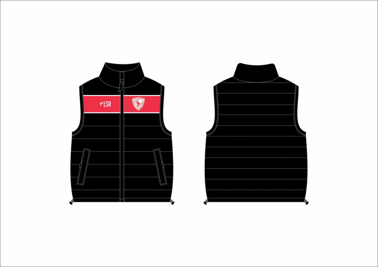 North Albany Football & Sporting Club - Puffer Vest