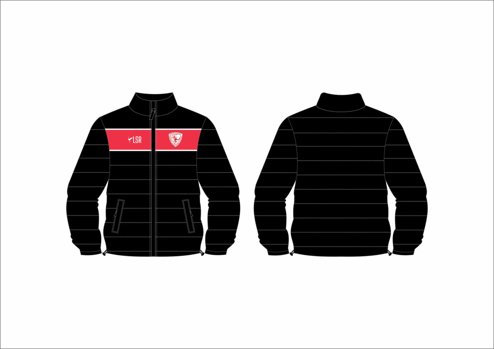 North Albany Football & Sporting Club - Puffer Jackets