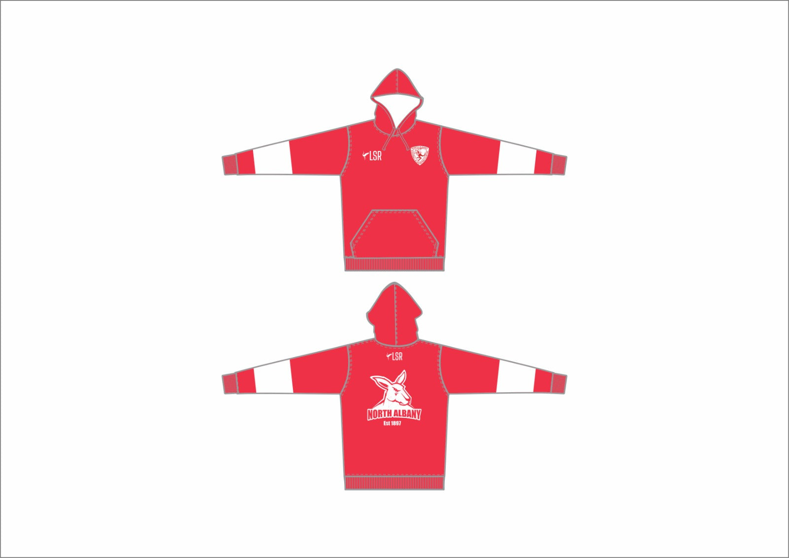 North Albany Football & Sporting Club - Hoodies