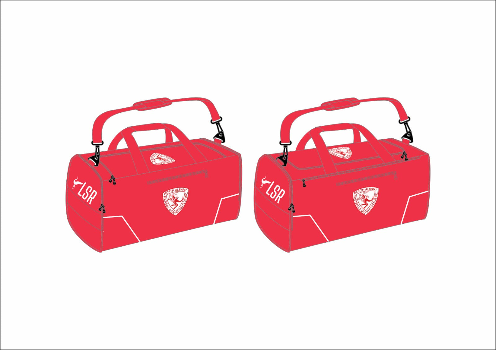 North Albany Football & Sporting Club - Hold All Bags
