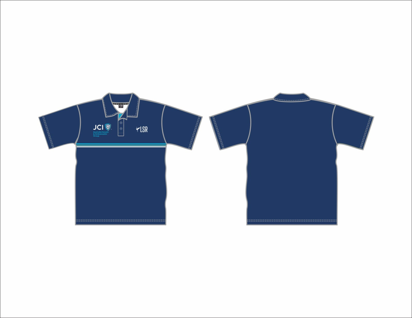 JCI AUSTRALIA SENATE & AMBASSADOR GROUP - POLO SHIRTS