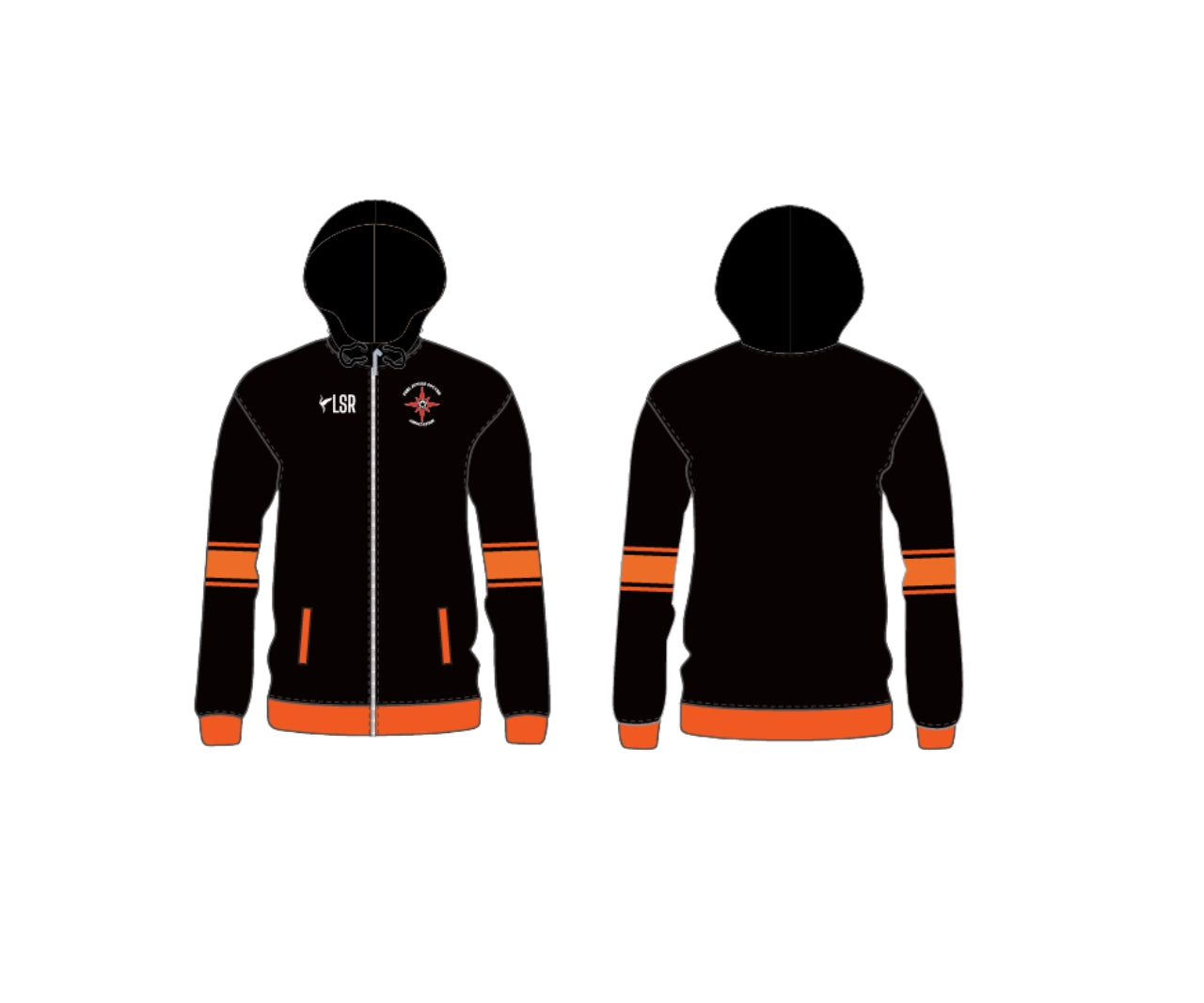 PEEL JUNIOR SOCCER ASSOCIATION - ZIP TRACK JACKET