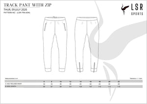 PEEL JUNIOR SOCCER ASSOCIATION - TRACK PANT