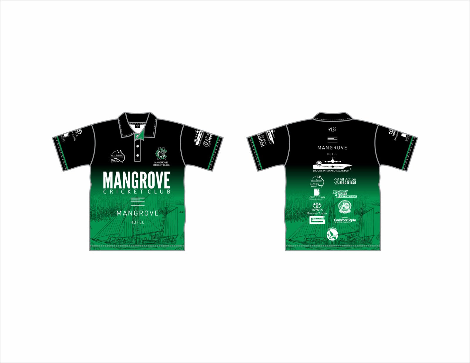MANGROVE CRICKET CLUB - CLUB POLO SHIRT