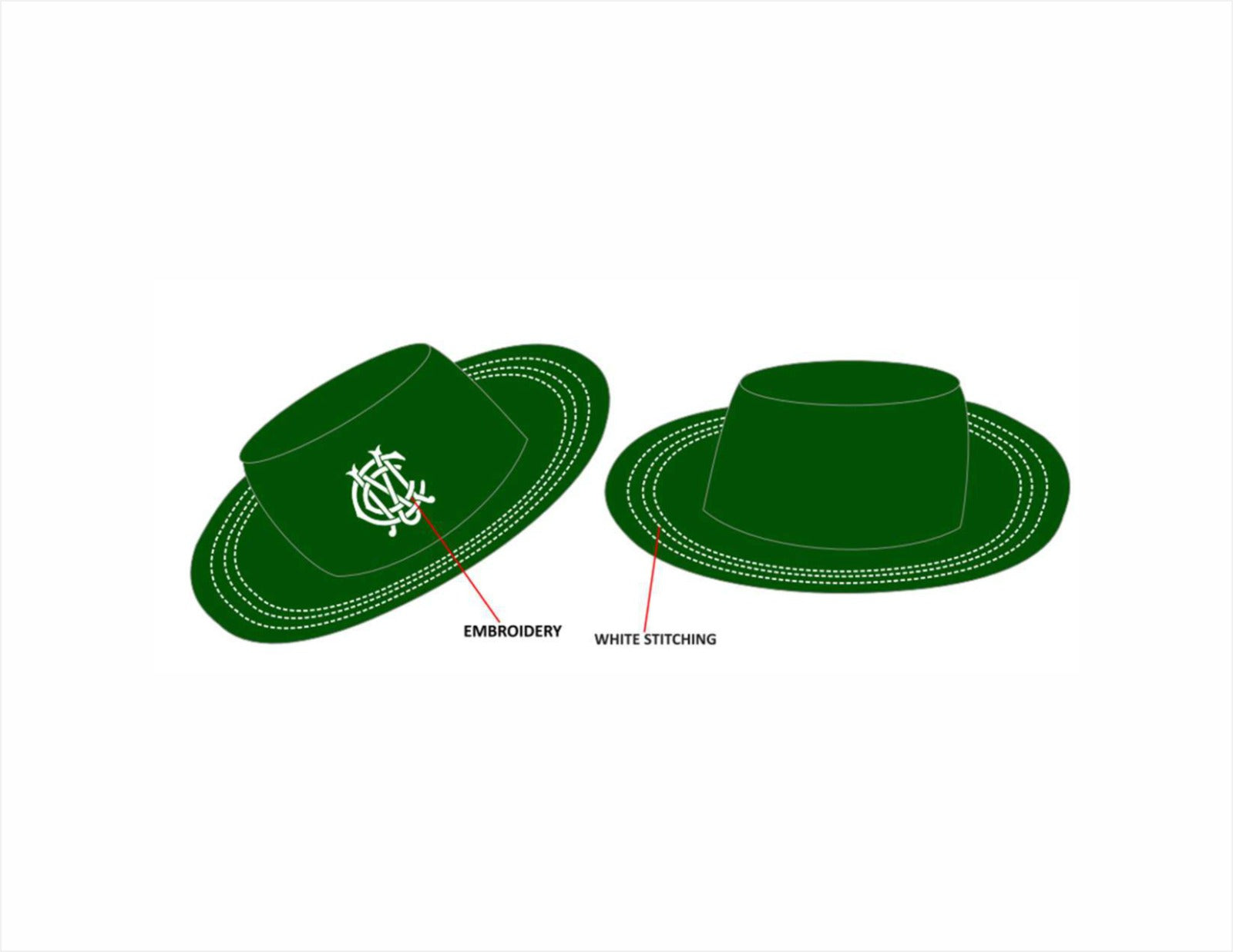MANGROVE CRICKET CLUB - BRIM HATS