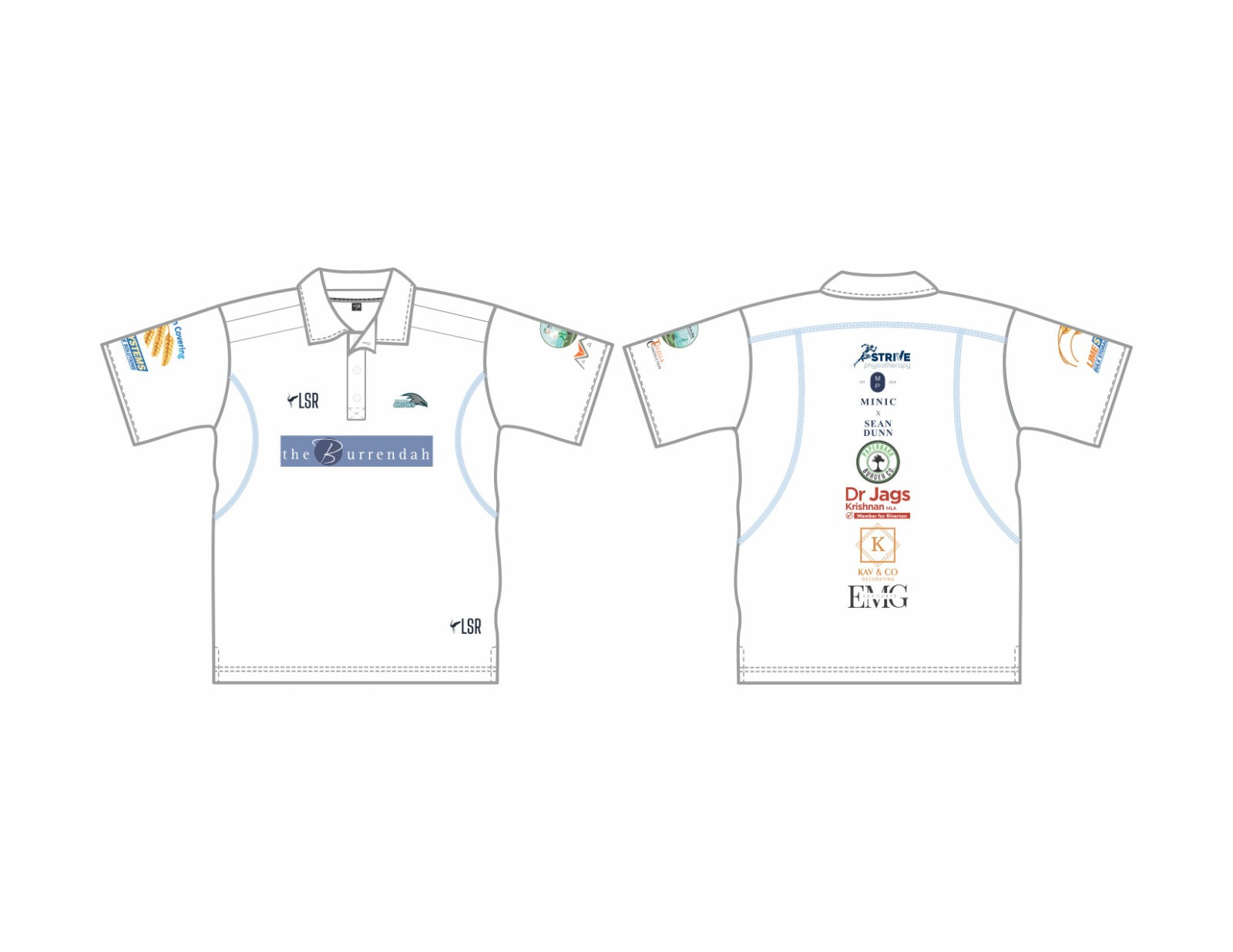 WILLETTON CROWS CRICKET CLUB - PLAYING POLO SHIRT SHORT SLEEVE