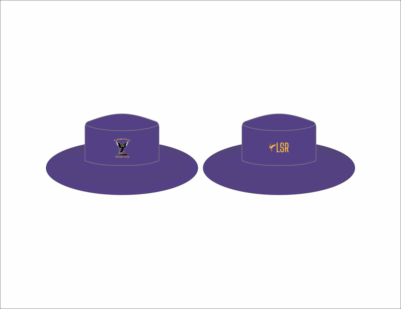 WARNBRO SWANS CRICKET CLUB - BRIM HATS