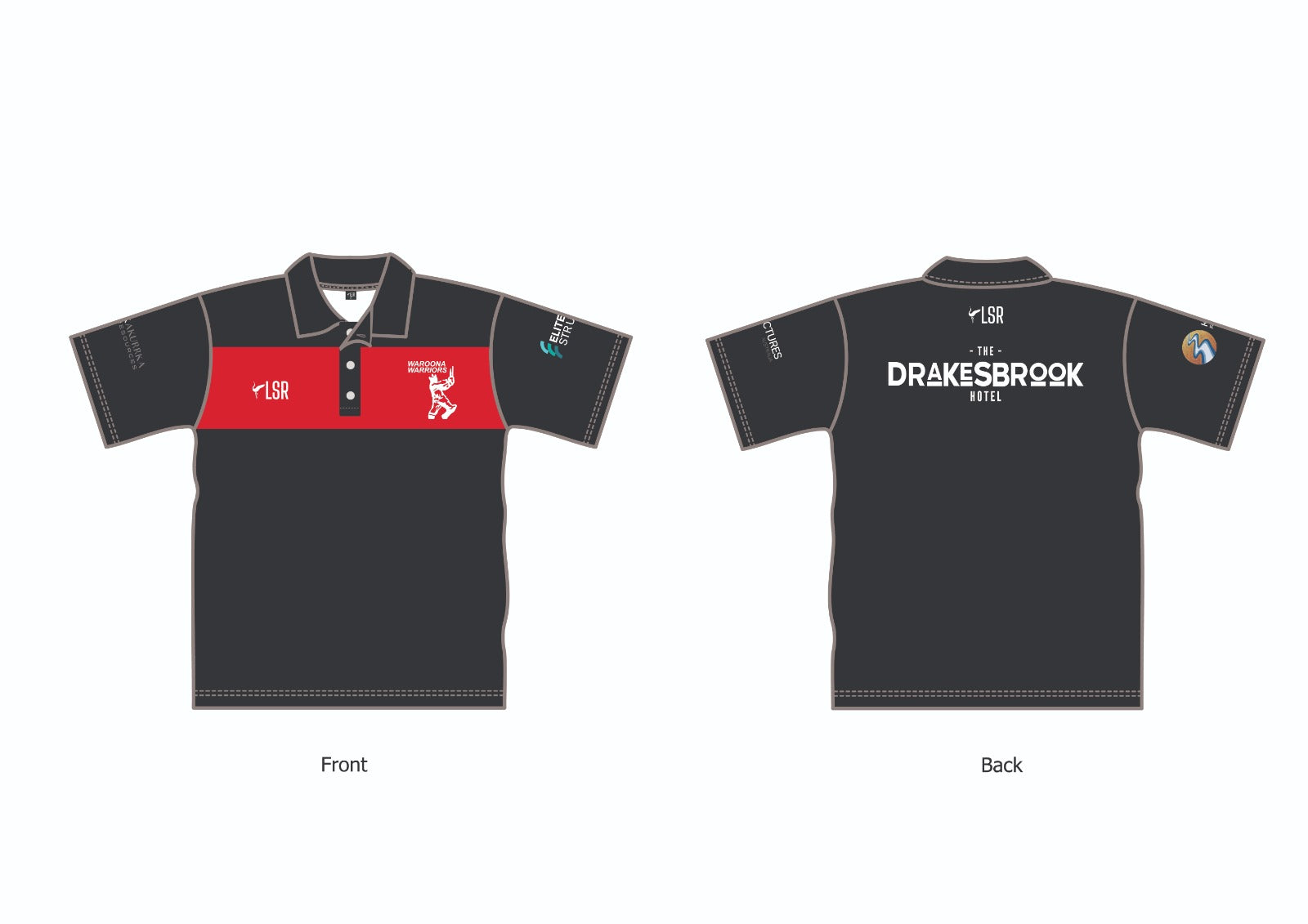 Waroona Warriors Cricket Club - Club Polo Shirt