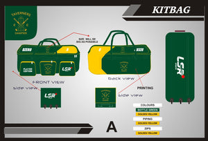 LSR SPORTS- CUSTOMISED CRICKET KIT BAGS